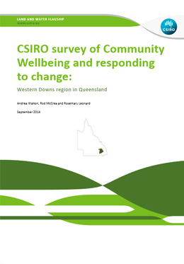 Community well-being and responding to change cover