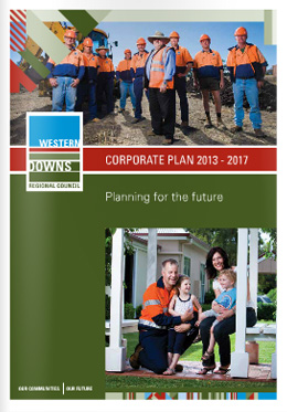 Western Downs Regional Council Corporate Plan cover